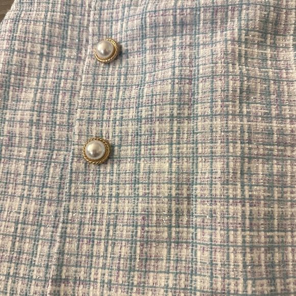 Korean Kpop Two Piece Tweed Small Set - Picture 2 of 2